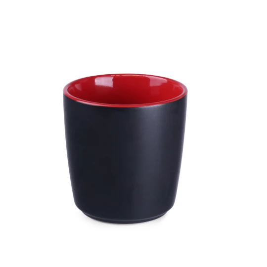 Kubek Barrel Supreme 250ml czarny/czerwony (M465)