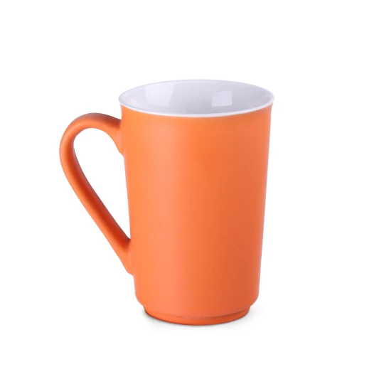 Kubek Cool 240ml pomarańczowy/biały (M072)