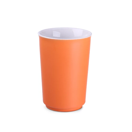 Kubek Cool 240ml pomarańczowy/biały (M072)