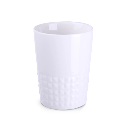 Kubek Diamond 350ml biały/biały (M141)