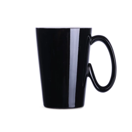 Kubek Elephant 300ml czarny/biały (M456)