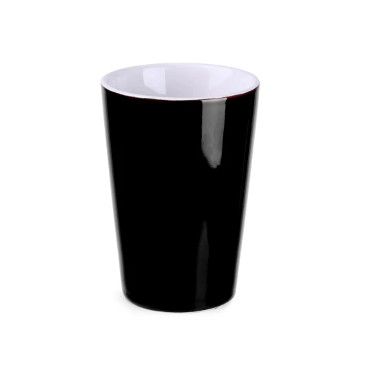 Kubek Elephant 300ml czarny/biały (M456)