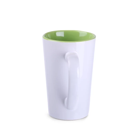 Kubek Fresh 300ml biały/jasnozielony (M103)