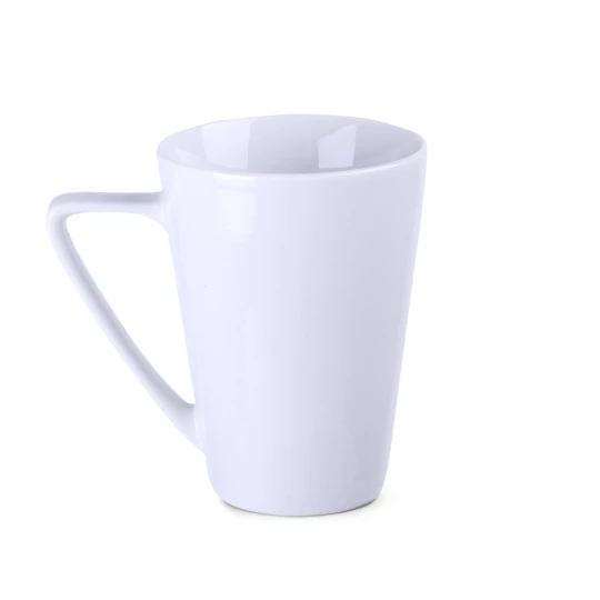Kubek Geo 400ml biały/biały (M042)