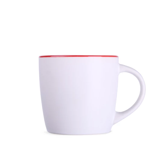 Kubek Handy Pure 300ml biały/czerwony (M132)