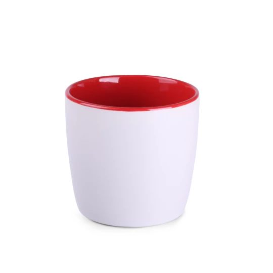 Kubek Handy Pure 300ml biały/czerwony (M132)