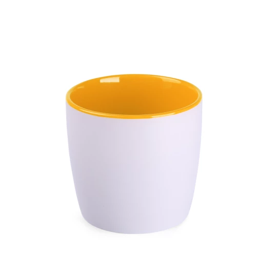 Kubek Handy Pure 300ml biały/żółty (M132)