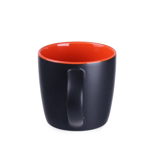 Kubek Handy Supreme 300ml czarny/pomarańczowy (M067)