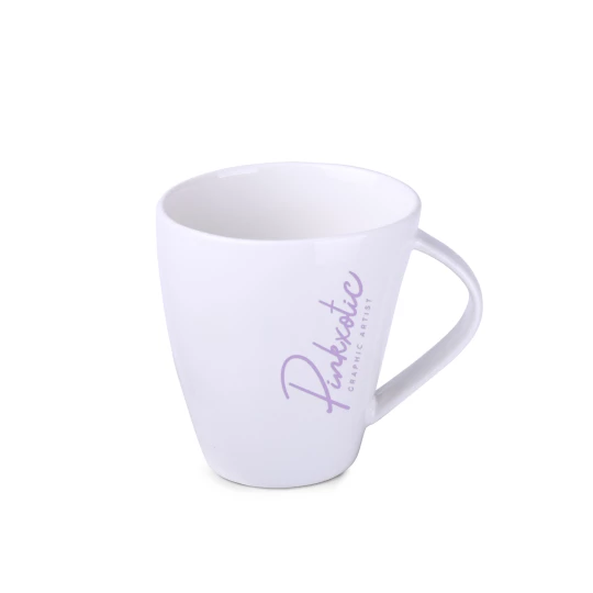Kubek Kick 210ml biały/biały (M006)
