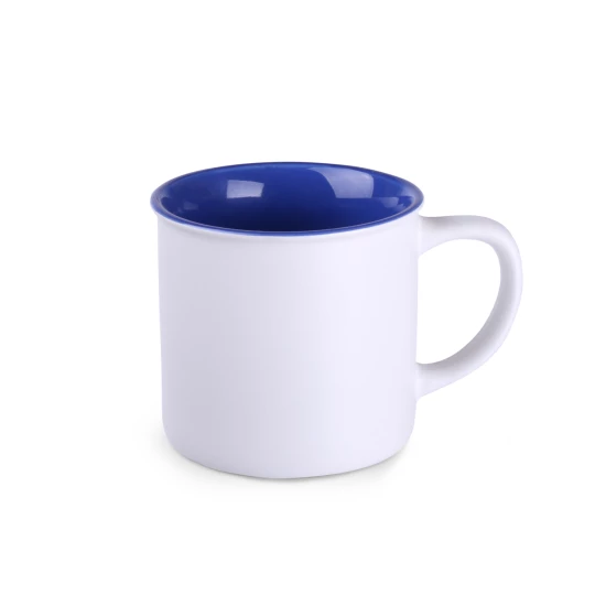 Kubek Loft Pure 310ml biały/refex blue (M460)