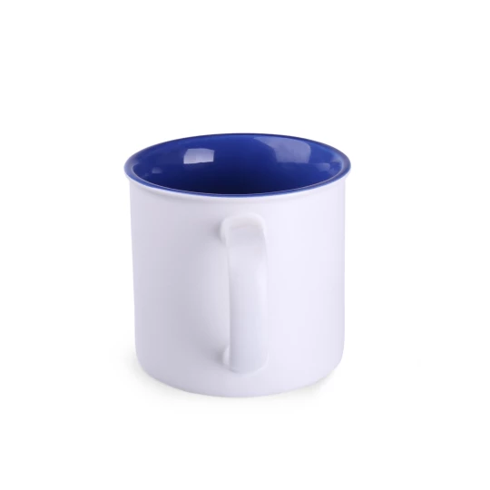 Kubek Loft Pure 310ml biały/refex blue (M460)