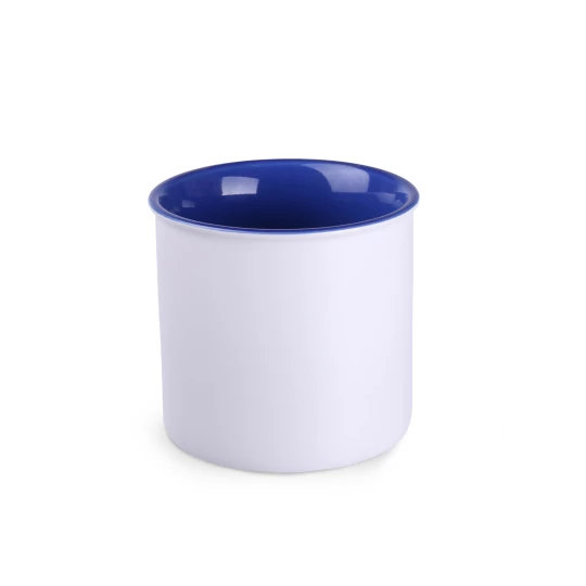 Kubek Loft Pure 310ml biały/refex blue (M460)