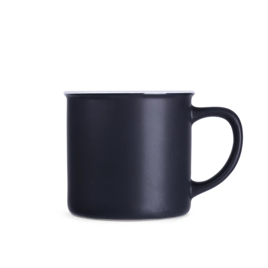 Kubek Loft Supreme 310ml czarny/biały (M461)