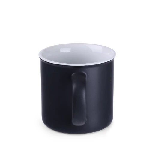 Kubek Loft Supreme 310ml czarny/biały (M461)
