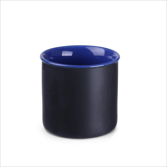 Kubek Loft Supreme 310ml czarny/refex blue (M461)