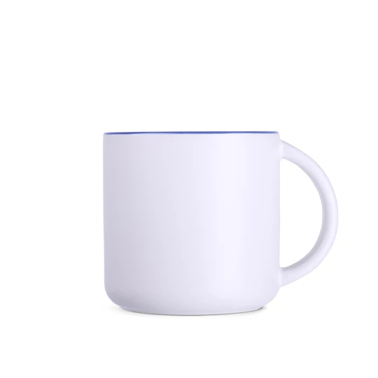 Kubek Modern Pure 350ml biały/refex blue (M098)