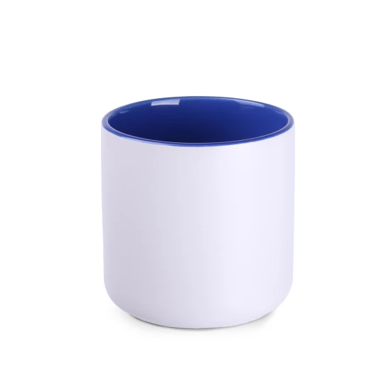 Kubek Modern Pure 350ml biały/refex blue (M098)