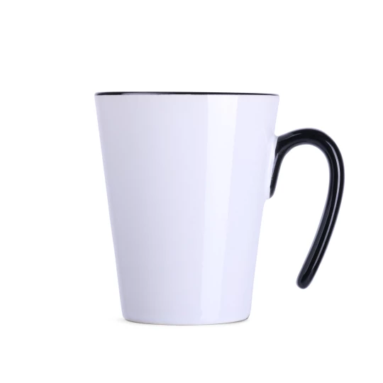 Kubek Open 270ml biały/czarny (M100)