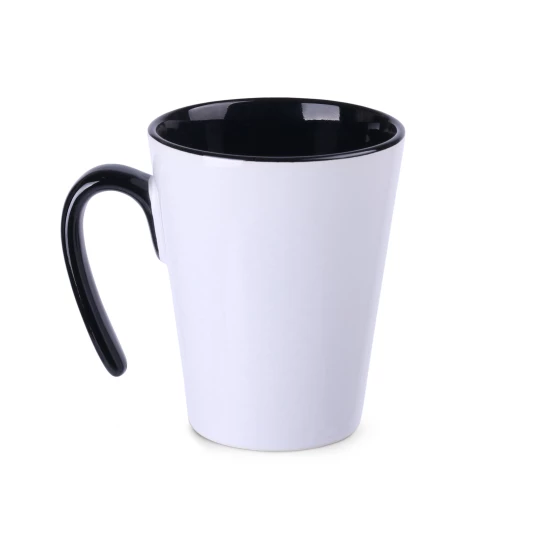 Kubek Open 270ml biały/czarny (M100)