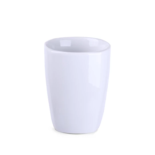 Kubek Quadro 300ml biały/biały (M047)