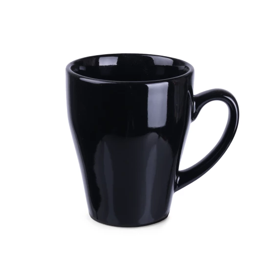 Kubek Round 260ml czarny/czarny (M053)
