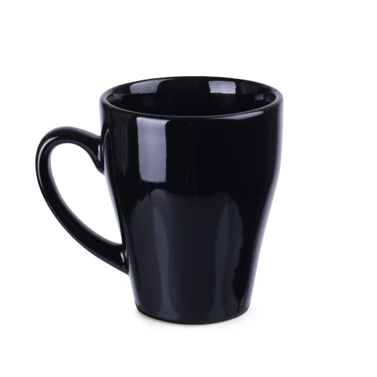 Kubek Round 260ml czarny/czarny (M053)
