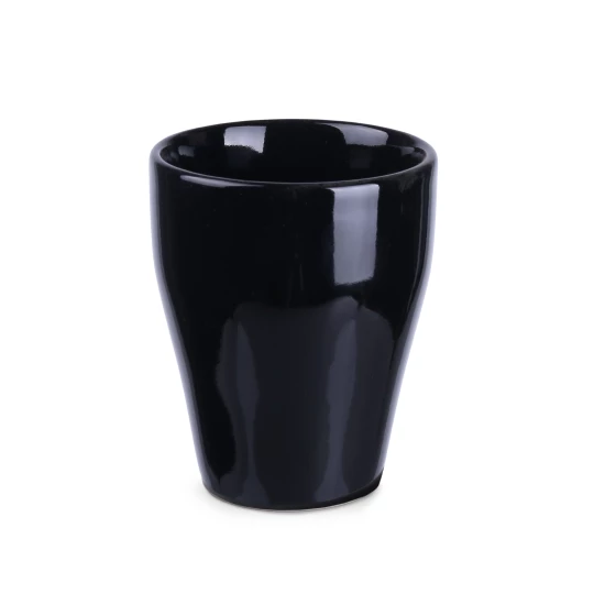 Kubek Round 260ml czarny/czarny (M053)