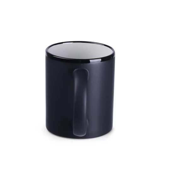 Kubek Tomek Supreme 300ml czarny/biały (M102)