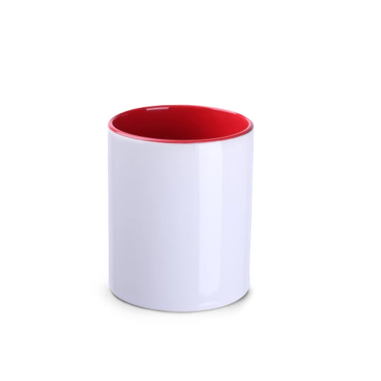 Kubek Tommy Duo 310ml biały/czerwony (M469)