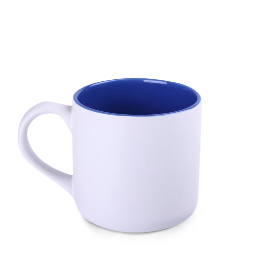 Kubek Diego Pure 350ml biały/refex blue (M501)