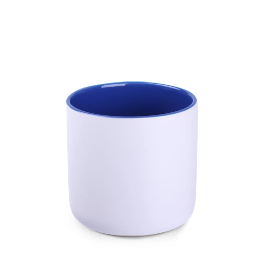 Kubek Diego Pure 350ml biały/refex blue (M501)