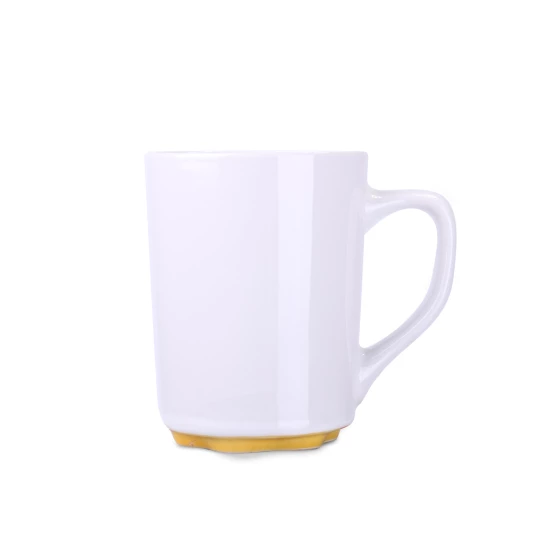 Kubek Ivory 300ml biały/żółty (M498)