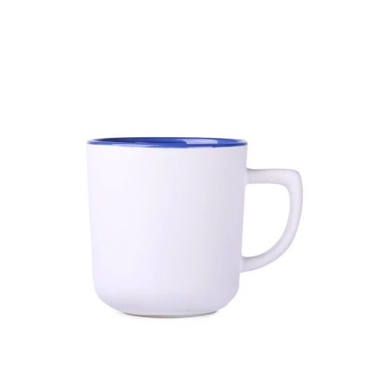 Kubek Rico Pure 250ml biały/refex blue (M506)