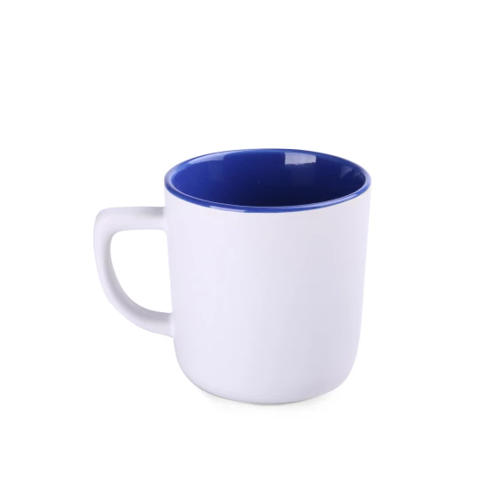 Kubek Rico Pure 250ml biały/refex blue (M506)