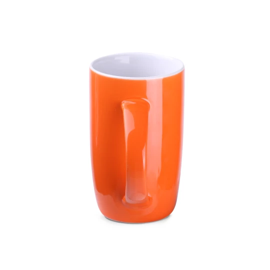 Kubek Fox 270ml pomarańczowy/biały (M496)