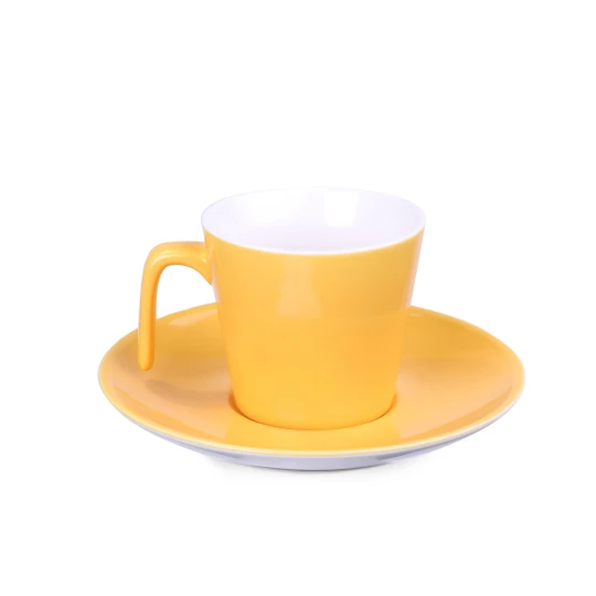 Eve Set 180ml żółty/biały (C238)