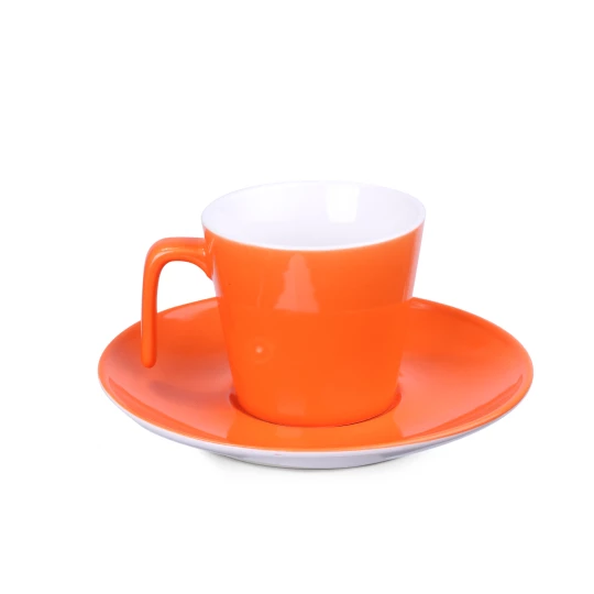 Eve Set 180ml pomarańczowy/biały (C238)