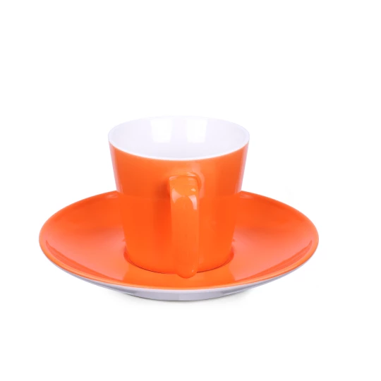 Eve Set 180ml pomarańczowy/biały (C238)