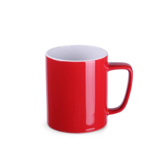 Kubek Tommy Classic 310ml czerwony/biały (M462)