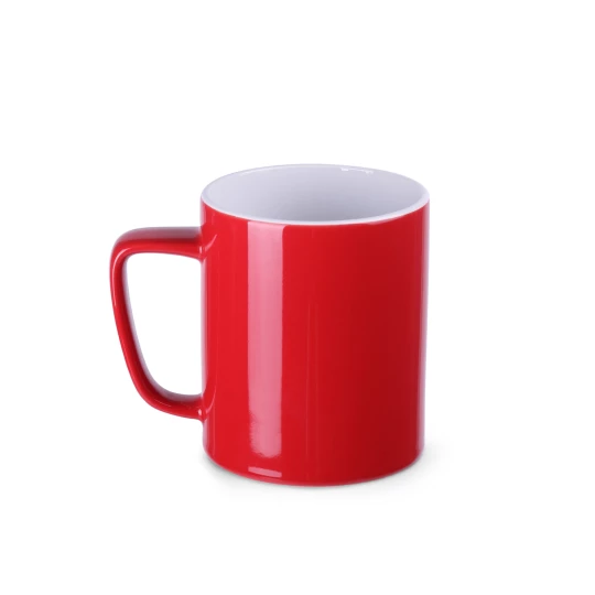Kubek Tommy Classic 310ml czerwony/biały (M462)