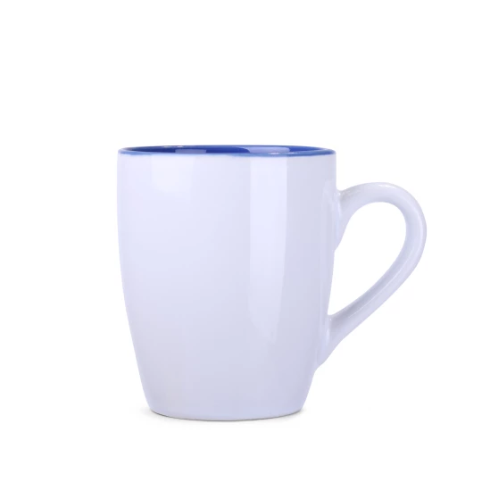 Kubek Ilona Duo 300ml biały/refex blue (M508)