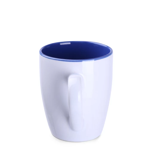 Kubek Ilona Duo 300ml biały/refex blue (M508)