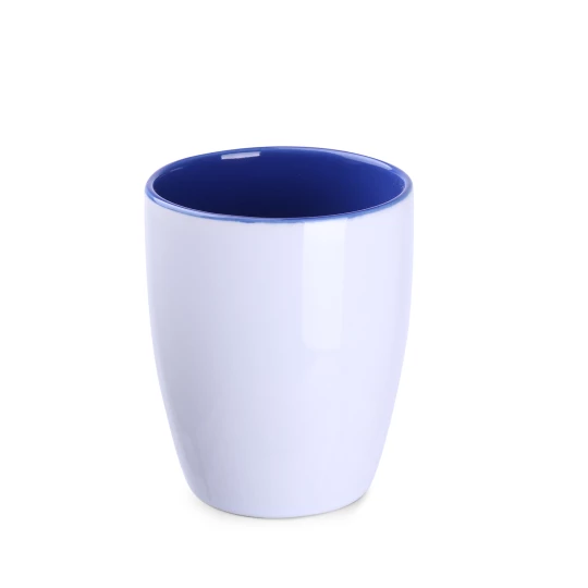 Kubek Ilona Duo 300ml biały/refex blue (M508)