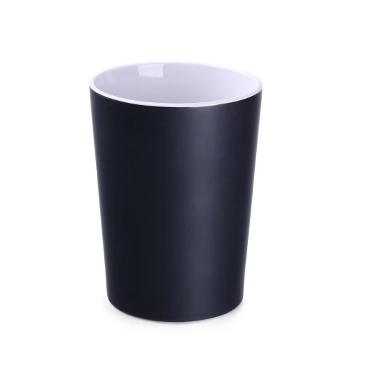 Kubek Glen Supreme 380ml czarny/biały (M511)
