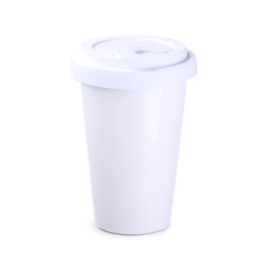 Kubek Freedom Lock 300ml biały/biały (M148)