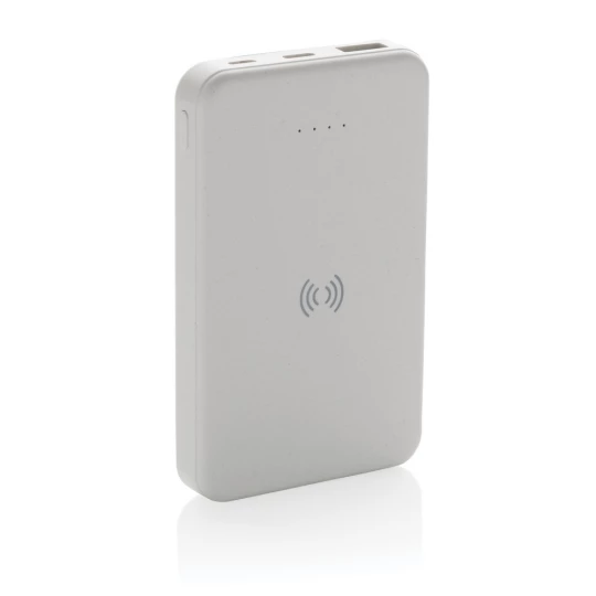 Power bank 5000 mAh, ładowarka bezprzewodowa 5W (P322.623)