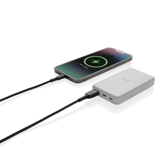Power bank 5000 mAh, ładowarka bezprzewodowa 5W (P322.623)
