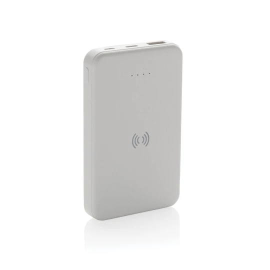 Power bank 5000 mAh, ładowarka bezprzewodowa 5W (P322.623)
