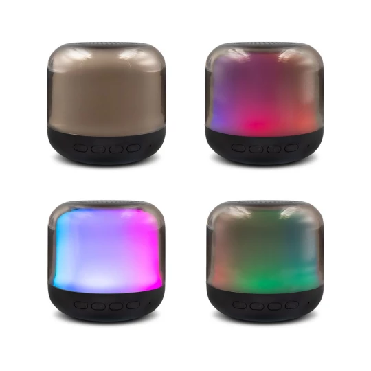 Głośnik bezprzewodowy 5W, lampka RGB | Seamus (V0049-03)