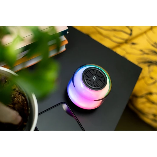 Głośnik bezprzewodowy 5W, lampka RGB | Seamus (V0049-03)